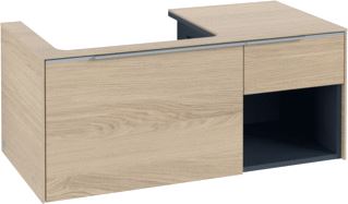 VILLEROY & BOCH SUBWAY 3.0 WASTAFELONDERKAST 2 UITTREKLADEN 1001 X 423 X 516 MM NORDIC OAK / NORDIC OAK