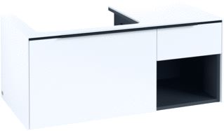 VILLEROY & BOCH SUBWAY 3.0 WASTAFELONDERKAST 2 UITTREKLADEN 1001 X 423 X 516 MM PURE WHITE / PURE WHITE