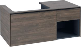 VILLEROY & BOCH SUBWAY 3.0 WASTAFELONDERKAST 2 UITTREKLADEN 1001 X 423 X 516 MM ARIZONA OAK / ARIZONA OAK