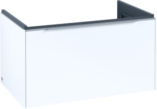 VILLEROY & BOCH SUBWAY 3.0 WASTAFELONDERKAST 1 UITTREKLADE 772 X 429 X 478 MM PURE WHITE