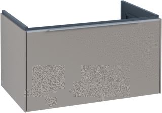 VILLEROY & BOCH SUBWAY 3.0 WASTAFELONDERKAST 1 UITTREKLADE 772 X 429 X 478 MM TAUPE