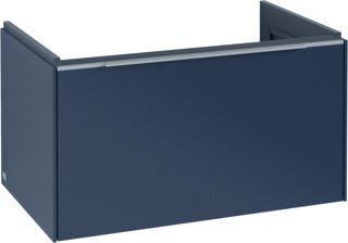 VILLEROY & BOCH SUBWAY 3.0 WASTAFELONDERKAST 1 UITTREKLADE 772 X 429 X 478 MM MARINE BLUE