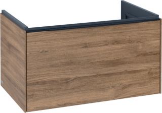 VILLEROY & BOCH SUBWAY 3.0 WASTAFELONDERKAST 1 UITTREKLADE 772 X 429 X 478 MM OAK KANSAS