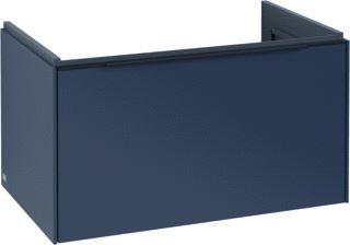 VILLEROY & BOCH SUBWAY 3.0 WASTAFELONDERKAST 1 UITTREKLADE 772 X 429 X 478 MM MARINE BLUE