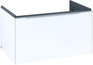 VILLEROY & BOCH SUBWAY 3.0 WASTAFELONDERKAST MET VERLICHTING 1 UITTREKLADE 772 X 429 X 478 MM PURE WHITE