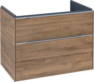 VILLEROY & BOCH SUBWAY 3.0 WASTAFELONDERKAST 2 UITTREKLADEN 772 X 576 X 478 MM OAK KANSAS