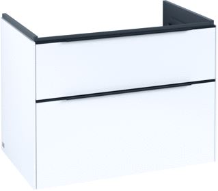 VILLEROY & BOCH SUBWAY 3.0 WASTAFELONDERKAST 2 UITTREKLADEN 772 X 576 X 478 MM PURE WHITE