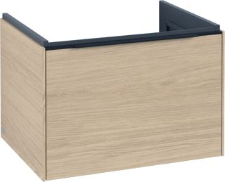 VILLEROY & BOCH SUBWAY 3.0 WASTAFELONDERKAST 1 UITTREKLADE 622 X 429 X 478 MM NORDIC OAK