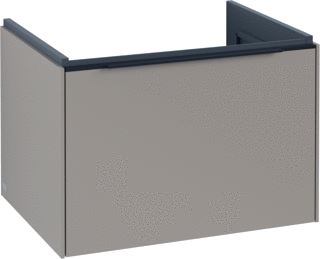 VILLEROY & BOCH SUBWAY 3.0 WASTAFELONDERKAST 1 UITTREKLADE 622 X 429 X 478 MM TAUPE