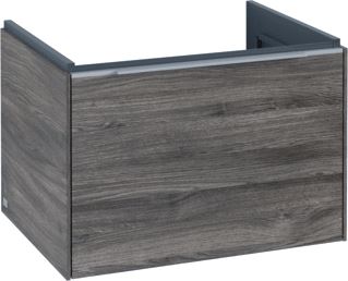 VILLEROY & BOCH SUBWAY 3.0 WASTAFELONDERKAST MET VERLICHTING 1 UITTREKLADE 622 X 429 X 478 MM STONE OAK