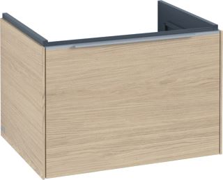 VILLEROY & BOCH SUBWAY 3.0 WASTAFELONDERKAST MET VERLICHTING 1 UITTREKLADE 622 X 429 X 478 MM NORDIC OAK