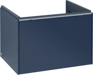 VILLEROY & BOCH SUBWAY 3.0 WASTAFELONDERKAST MET VERLICHTING 1 UITTREKLADE 622 X 429 X 478 MM MARINE BLUE