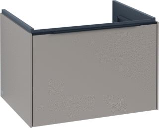 VILLEROY & BOCH SUBWAY 3.0 WASTAFELONDERKAST MET VERLICHTING 1 UITTREKLADE 622 X 429 X 478 MM TAUPE