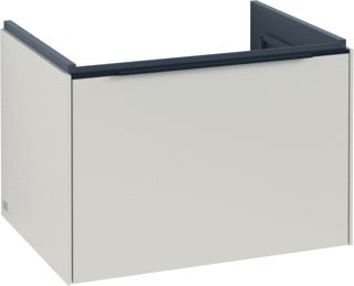 VILLEROY & BOCH SUBWAY 3.0 WASTAFELONDERKAST MET VERLICHTING 1 UITTREKLADE 622 X 429 X 478 MM CASHMERE GREY