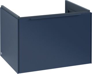 VILLEROY & BOCH SUBWAY 3.0 WASTAFELONDERKAST MET VERLICHTING 1 UITTREKLADE 622 X 429 X 478 MM MARINE BLUE