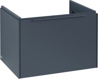 VILLEROY & BOCH SUBWAY 3.0 WASTAFELONDERKAST MET VERLICHTING 1 UITTREKLADE 622 X 429 X 478 MM GRAPHITE