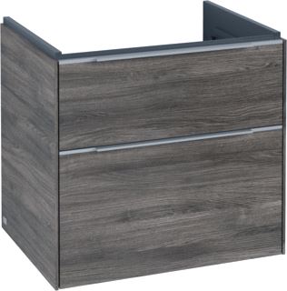 VILLEROY & BOCH SUBWAY 3.0 WASTAFELONDERKAST 2 UITTREKLADEN 622 X 576 X 478 MM STONE OAK