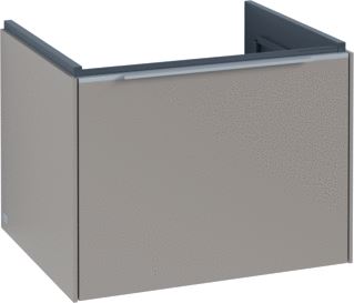 VILLEROY & BOCH SUBWAY 3.0 WASTAFELONDERKAST MET VERLICHTING 1 UITTREKLADE 572 X 429 X 478 MM TAUPE