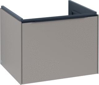 VILLEROY & BOCH SUBWAY 3.0 WASTAFELONDERKAST MET VERLICHTING 1 UITTREKLADE 572 X 429 X 478 MM TAUPE