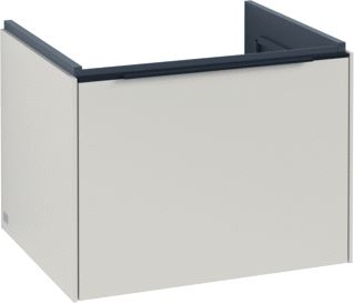 VILLEROY & BOCH SUBWAY 3.0 WASTAFELONDERKAST MET VERLICHTING 1 UITTREKLADE 572 X 429 X 478 MM CASHMERE GREY