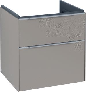 VILLEROY & BOCH SUBWAY 3.0 WASTAFELONDERKAST 2 UITTREKLADEN 572 X 576 X 478 MM TAUPE