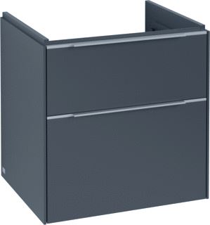 VILLEROY & BOCH SUBWAY 3.0 WASTAFELONDERKAST 2 UITTREKLADEN 572 X 576 X 478 MM GRAPHITE