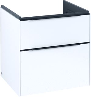 VILLEROY & BOCH SUBWAY 3.0 WASTAFELONDERKAST 2 UITTREKLADEN 572 X 576 X 478 MM PURE WHITE