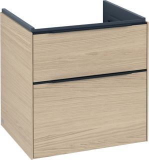 VILLEROY & BOCH SUBWAY 3.0 WASTAFELONDERKAST 2 UITTREKLADEN 572 X 576 X 478 MM NORDIC OAK