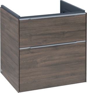 VILLEROY & BOCH SUBWAY 3.0 WASTAFELONDERKAST MET VERLICHTING 2 UITTREKLADEN 572 X 576 X 478 MM ARIZONA OAK