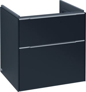 VILLEROY & BOCH SUBWAY 3.0 WASTAFELONDERKAST MET VERLICHTING 2 UITTREKLADEN 572 X 576 X 478 MM VOLCANO BLACK