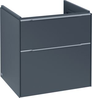 VILLEROY & BOCH SUBWAY 3.0 WASTAFELONDERKAST MET VERLICHTING 2 UITTREKLADEN 572 X 576 X 478 MM GRAPHITE