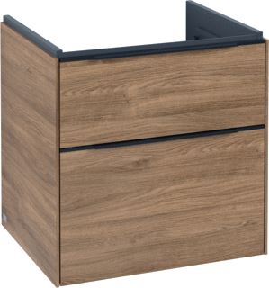 VILLEROY & BOCH SUBWAY 3.0 WASTAFELONDERKAST MET VERLICHTING 2 UITTREKLADEN 572 X 576 X 478 MM OAK KANSAS