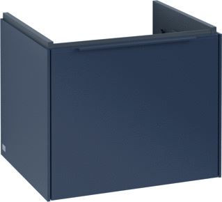 VILLEROY & BOCH SUBWAY 3.0 WASTAFELONDERKAST 1 UITTREKLADE 523 X 429 X 448 MM MARINE BLUE