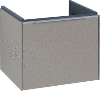 VILLEROY & BOCH SUBWAY 3.0 WASTAFELONDERKAST MET VERLICHTING 1 UITTREKLADE 523 X 429 X 448 MM TAUPE