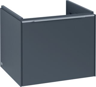 VILLEROY & BOCH SUBWAY 3.0 WASTAFELONDERKAST MET VERLICHTING 1 UITTREKLADE 523 X 429 X 448 MM GRAPHITE