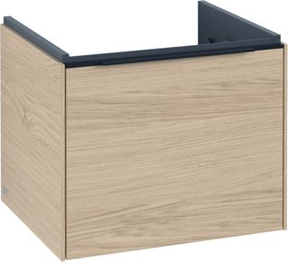 VILLEROY & BOCH SUBWAY 3.0 WASTAFELONDERKAST MET VERLICHTING 1 UITTREKLADE 523 X 429 X 448 MM NORDIC OAK