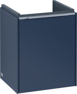 VILLEROY & BOCH SUBWAY 3.0 WASTAFELONDERKAST 1 DEUR 351 X 429 X 309 MM MARINE BLUE