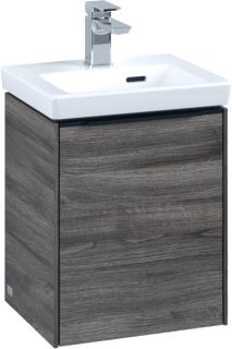 VILLEROY & BOCH SUBWAY 3.0 WASTAFELONDERKAST 1 DEUR 351 X 429 X 309 MM STONE OAK