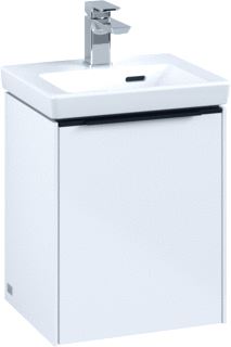 VILLEROY & BOCH SUBWAY 3.0 WASTAFELONDERKAST 1 DEUR 351 X 429 X 309 MM BRILLIANT WHITE