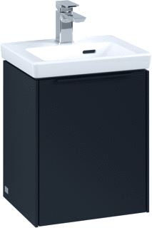 VILLEROY & BOCH SUBWAY 3.0 WASTAFELONDERKAST 1 DEUR 351 X 429 X 309 MM VOLCANO BLACK