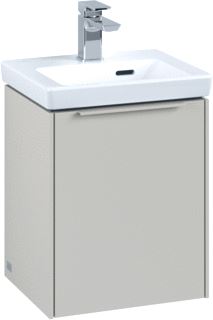 VILLEROY & BOCH SUBWAY 3.0 WASTAFELONDERKAST 1 DEUR 351 X 429 X 309 MM CASHMERE GREY