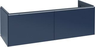 VILLEROY & BOCH SUBWAY 3.0 WASTAFELONDERKAST MET VERLICHTING 2 UITTREKLADEN 1272 X 429 X 478 MM MARINE BLUE