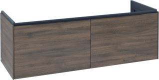 VILLEROY & BOCH SUBWAY 3.0 WASTAFELONDERKAST MET VERLICHTING 2 UITTREKLADEN 1272 X 429 X 478 MM ARIZONA OAK