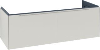 VILLEROY & BOCH SUBWAY 3.0 WASTAFELONDERKAST MET VERLICHTING 2 UITTREKLADEN 1272 X 429 X 478 MM CASHMERE GREY