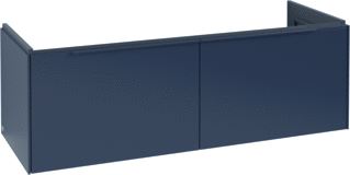 VILLEROY & BOCH SUBWAY 3.0 WASTAFELONDERKAST MET VERLICHTING 2 UITTREKLADEN 1272 X 429 X 478 MM MARINE BLUE