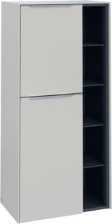 VILLEROY & BOCH SUBWAY 3.0 MIDDENKAST 2 DEUREN 574 X 1200 X 362 MM CASHMERE GREY / CASHMERE GREY