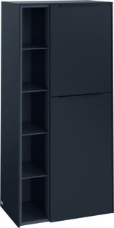 VILLEROY & BOCH SUBWAY 3.0 MIDDENKAST 2 DEUREN 574 X 1200 X 362 MM VOLCANO BLACK / VOLCANO BLACK