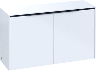 VILLEROY & BOCH SUBWAY 3.0 SIDEBOARD 2 DEUREN 728 X 423 X 256 MM BRILLIANT WHITE / BRILLIANT WHITE