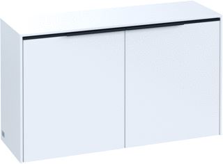 VILLEROY & BOCH SUBWAY 3.0 SIDEBOARD 2 DEUREN 728 X 423 X 256 MM PURE WHITE / PURE WHITE