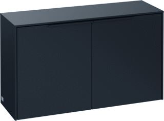 VILLEROY & BOCH SUBWAY 3.0 SIDEBOARD 2 DEUREN 728 X 423 X 256 MM VOLCANO BLACK / VOLCANO BLACK